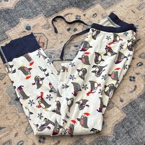Hanna Andersson Penguin Print Pajama joggers - , size xs